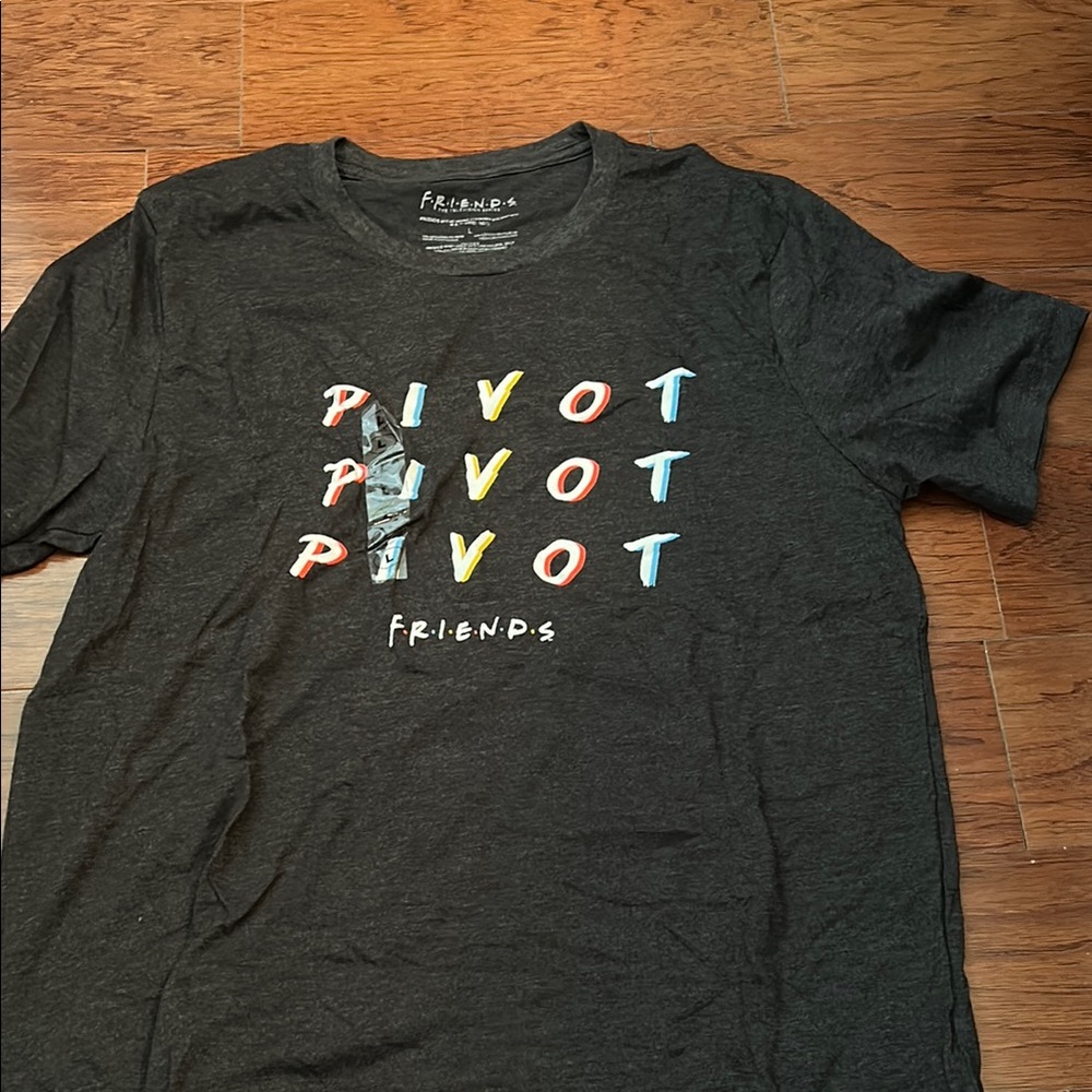 FRIENDS Pivot Graphic Tee - Charcoal